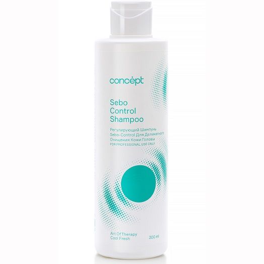 Regulating shampoo for delicate cleansing Sebo Control Concept 300 ml